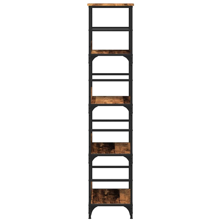 Bibliotecă, Lemn Vechi, 50X33X153 Cm, Lemn Prelucrat