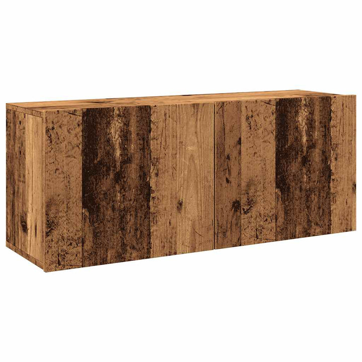 Comodă Tv De Perete, Lemn Vechi, 100X30X41 Cm