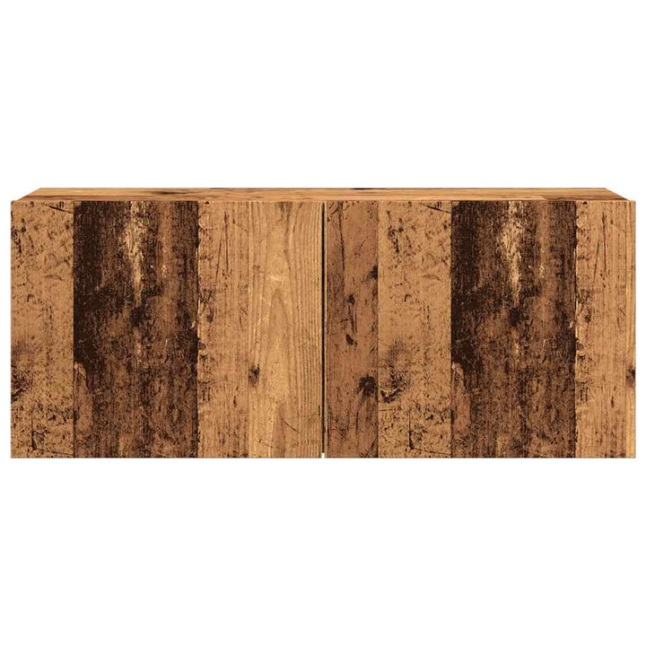 Comodă Tv De Perete, Lemn Vechi, 100X30X41 Cm