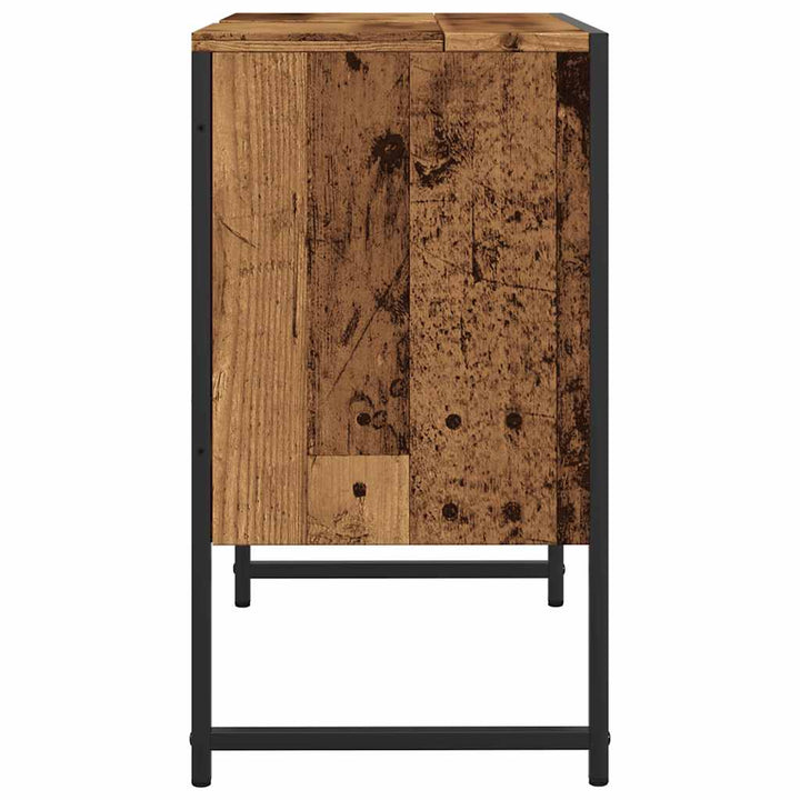 Dulap Pentru Chiuvetă Baie Lemn Vechi 60X33X60Cm Lemn Prelucrat