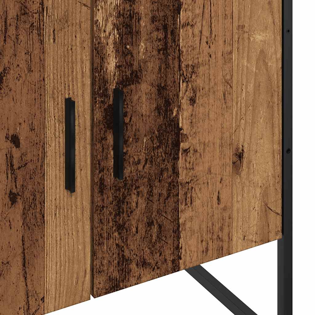 Dulap Pentru Chiuvetă Baie Lemn Vechi 60X33X60Cm Lemn Prelucrat