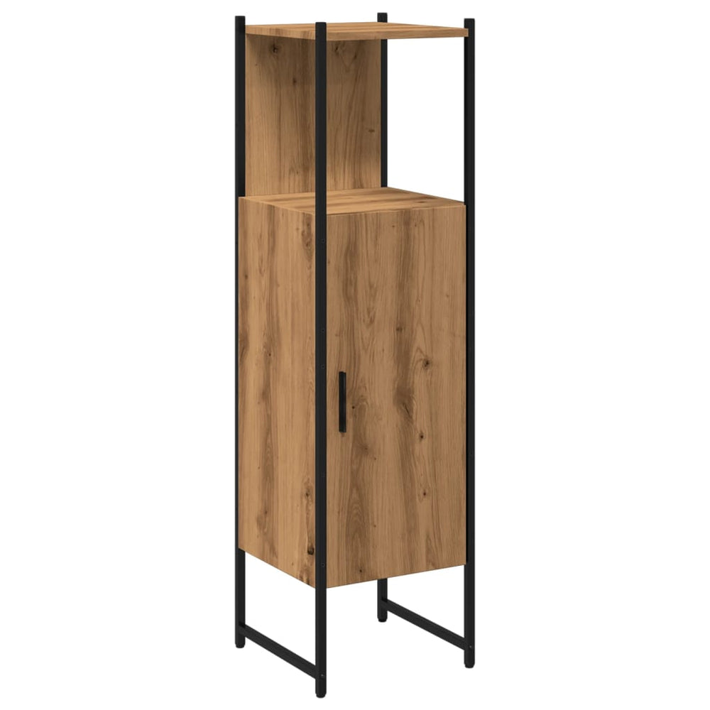 Dulap De Baie, , 33X33X120,5 Cm, Lemn Prelucrat