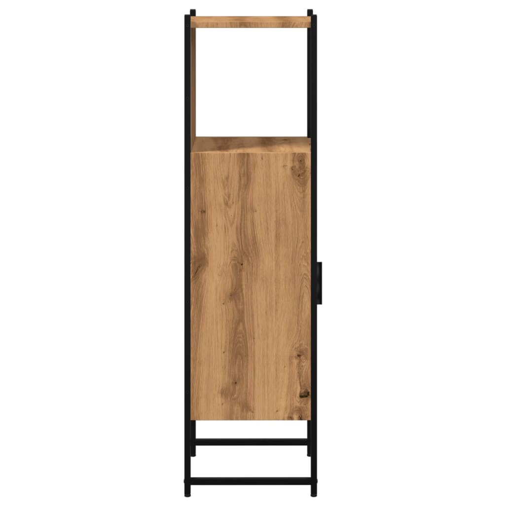 Dulap De Baie, , 33X33X120,5 Cm, Lemn Prelucrat