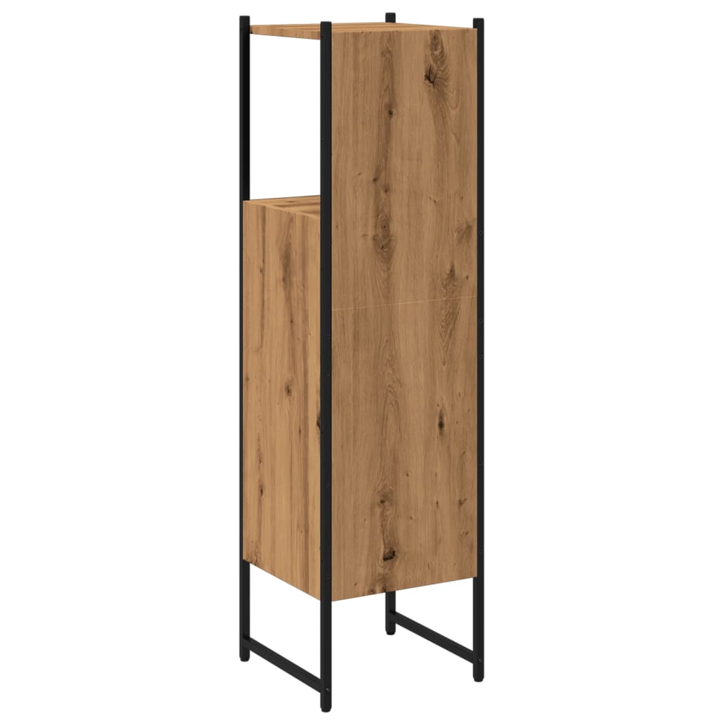 Dulap De Baie, , 33X33X120,5 Cm, Lemn Prelucrat