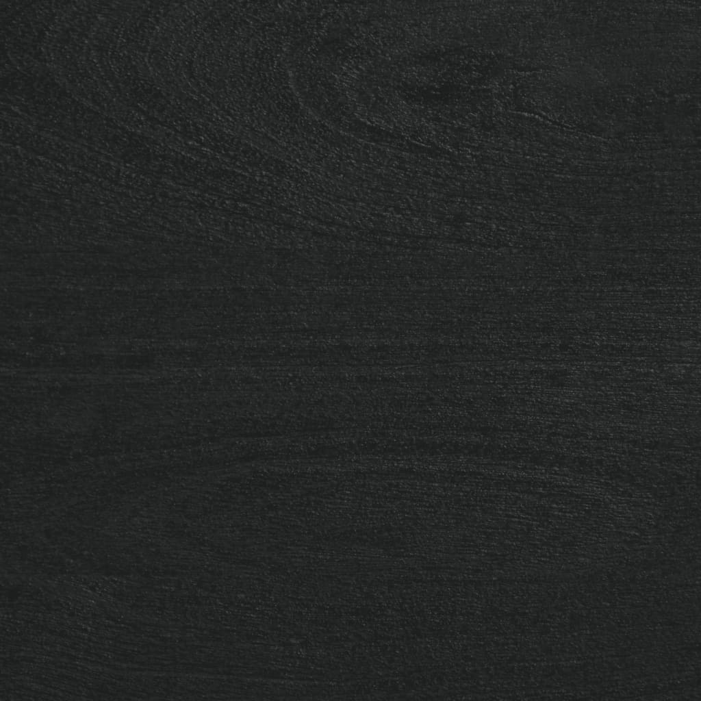 Dulap, Negru, 60X33X75 Cm, Lemn Prelucrat