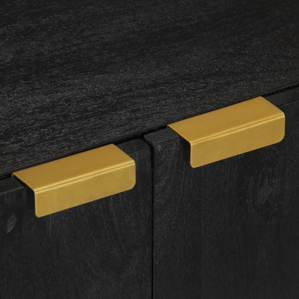 Dulap Chiuveta De Baie, Negru, 62X33X58 Cm, Lemn Prelucrat