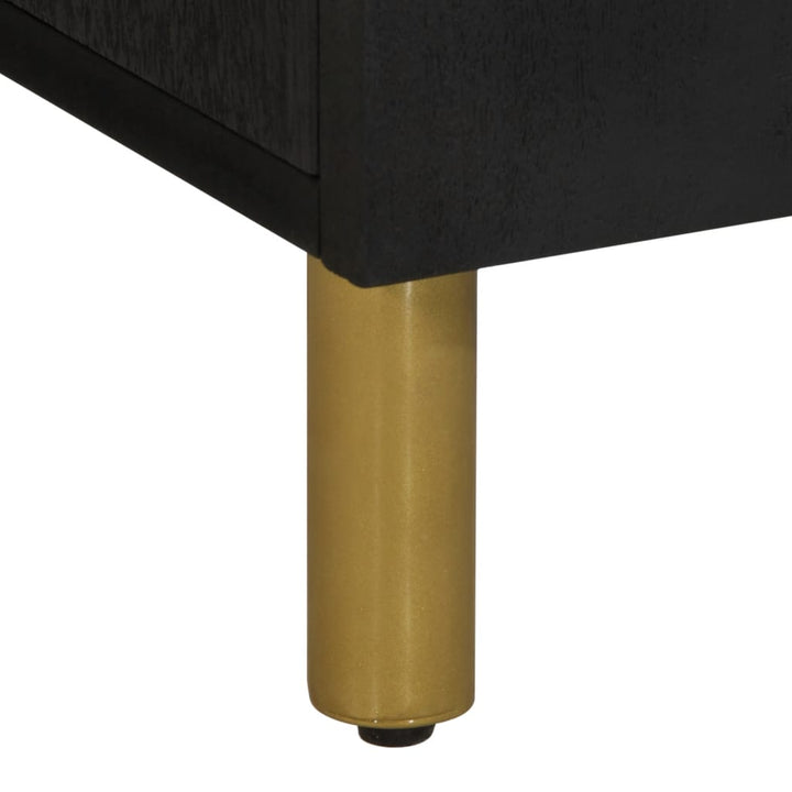 Dulap Chiuveta De Baie, Negru, 62X33X58 Cm, Lemn Prelucrat