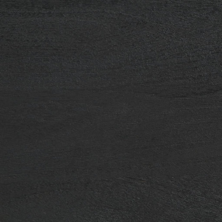 Oglindă De Baie, Negru, 50X70X2,5 Cm, Lemn Prelucrat Și Alamă