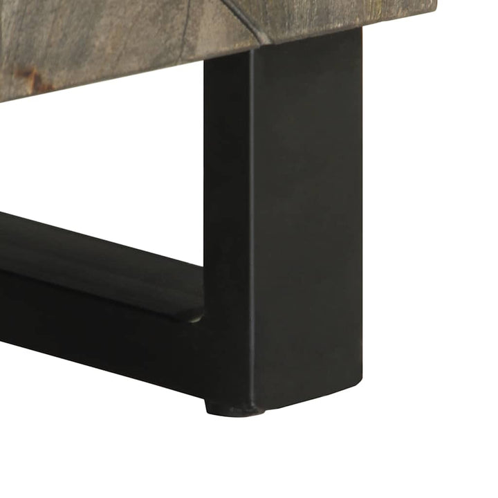 Dulap Tv, Negru, 80X33X46 Cm, Lemn Masiv De Mango