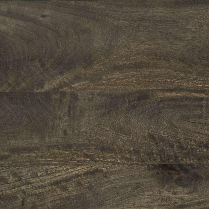 Bufetă Neagră 80X33X75 Cm Lemn Masiv De Mango
