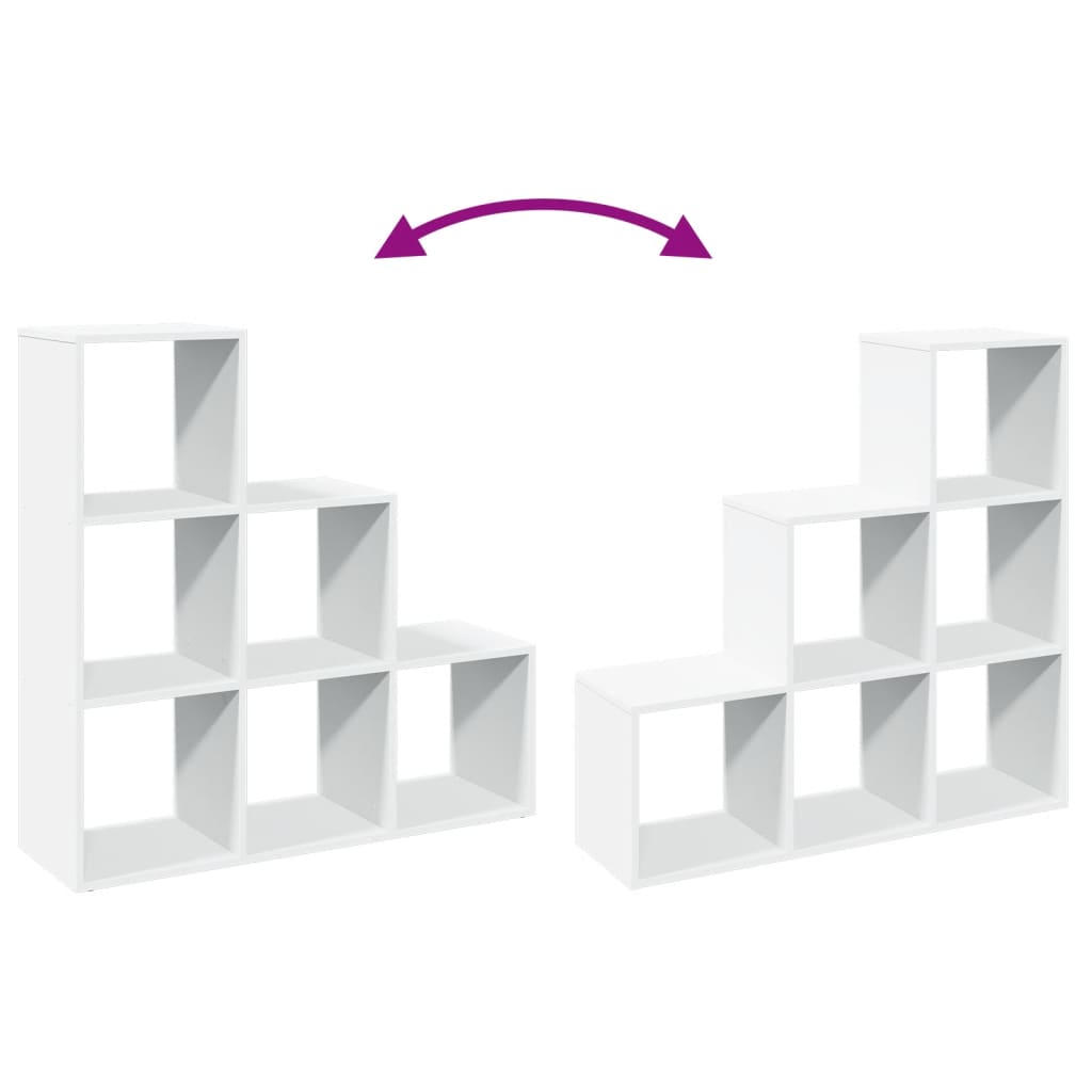 Bibliotecă/Separator Cameră 3 Niveluri , , 99X29X, Lemn
