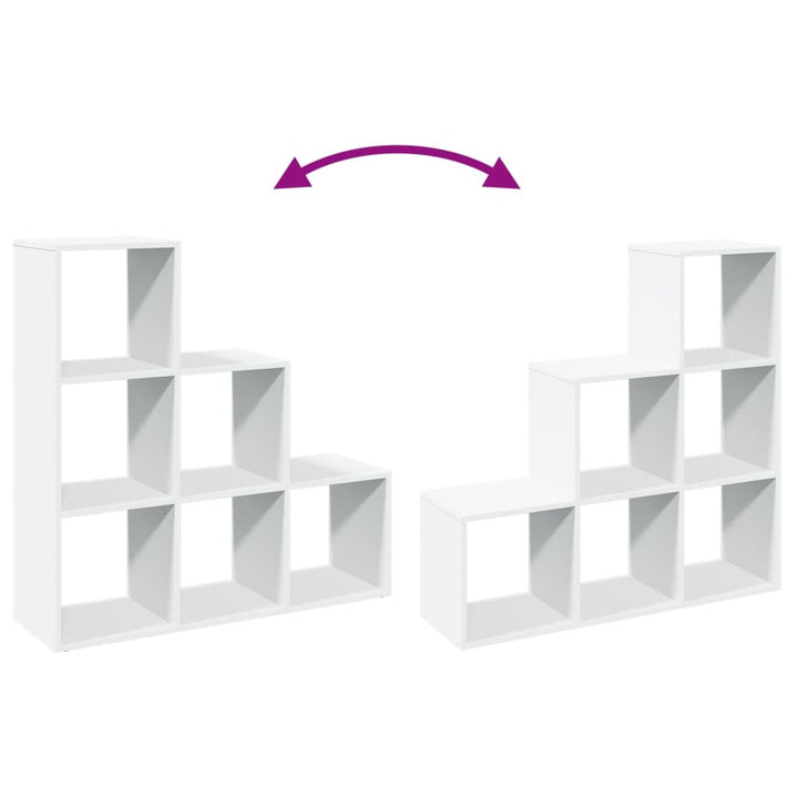Bibliotecă/Separator Cameră 3 Niveluri , , 99X29X, Lemn