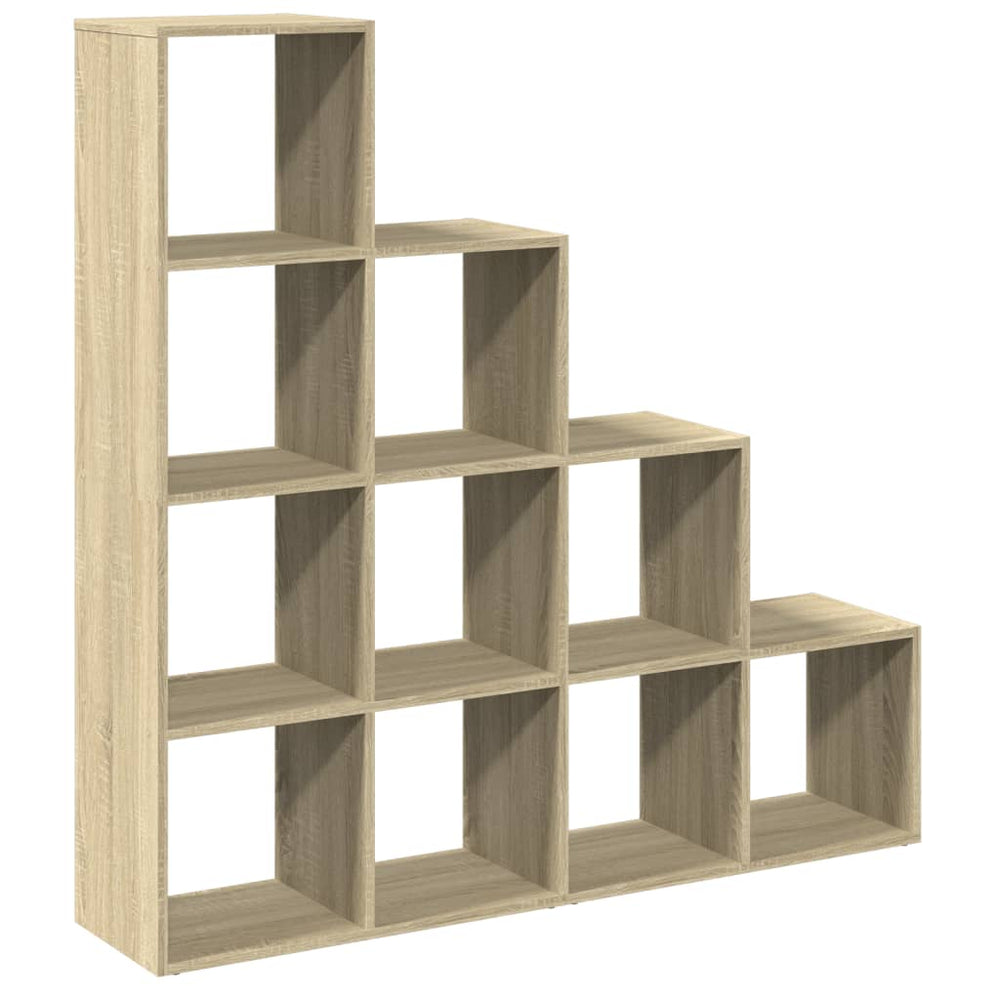 Bibliotecă/Separator Cameră 131,5X29X131,5Cm Lemn