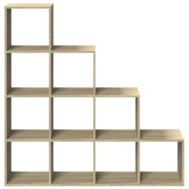 Bibliotecă/Separator Cameră 131,5X29X131,5Cm Lemn