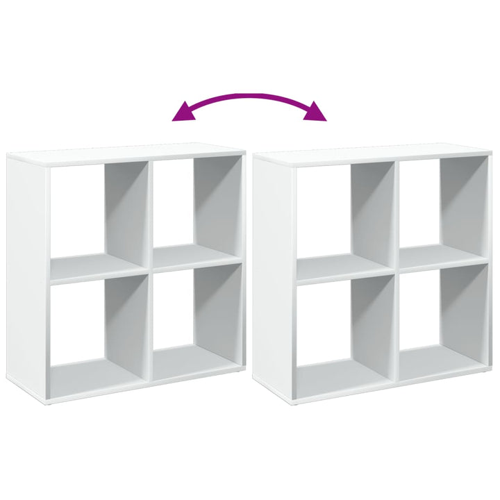 Bibliotecă/Separator Cameră 69,5X29X69,5 Cm Lemn Prelucrat