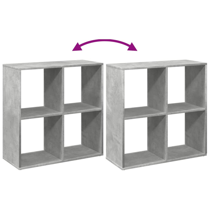 Bibliotecă/Separator Cameră 69,5X29X69,5 Cm Lemn
