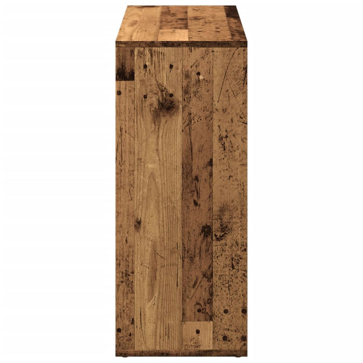 Bibliotecă/Separator Cameră 69,5X29X69,5 Cm Lemn