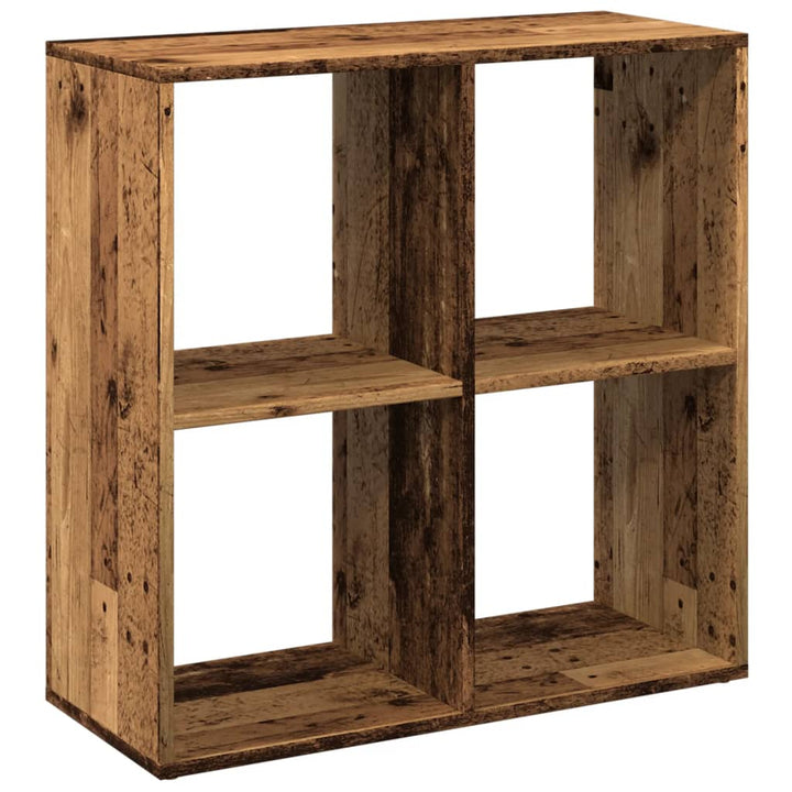Bibliotecă/Separator Cameră 69,5X29X69,5 Cm Lemn