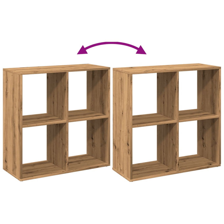 Bibliotecă/Separator, , 69,5X29X69,5 Cm, Lemn
