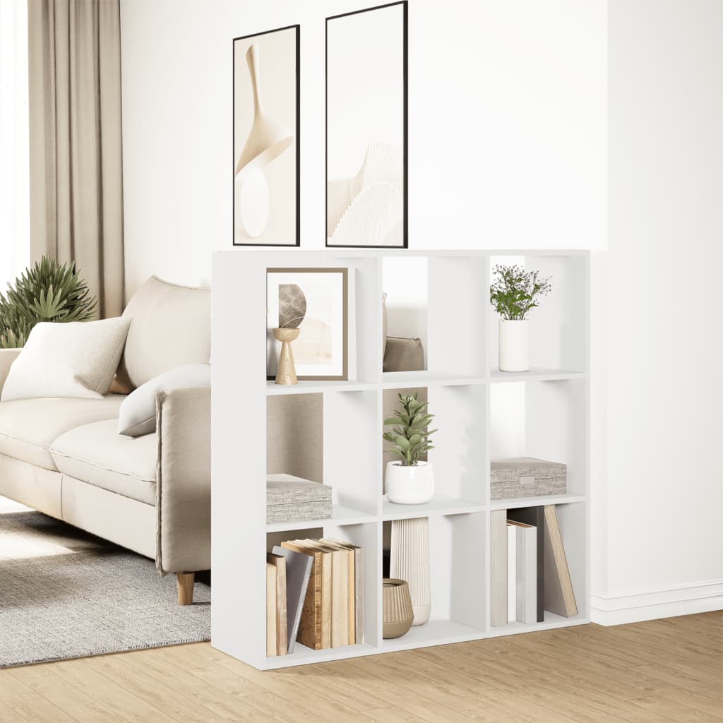 Bibliotecă/Separator Cameră 102X29X103,5 Cm Lemn Prelucrat