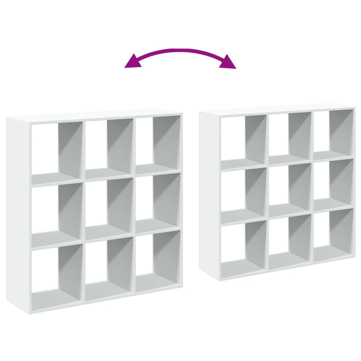 Bibliotecă/Separator Cameră 102X29X103,5 Cm Lemn Prelucrat