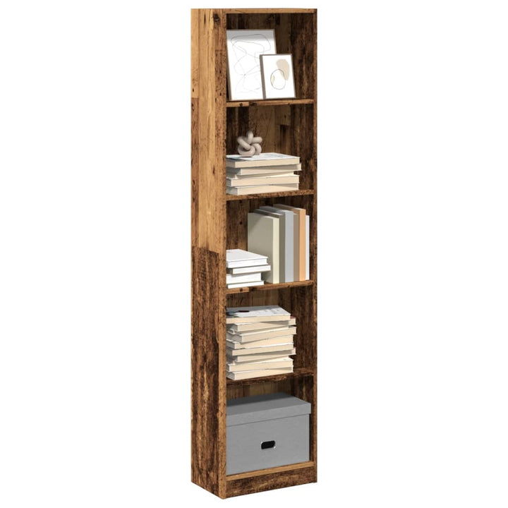 Bibliotecă, Alb Extralucios, 40X24X, Lemn Prelucrat