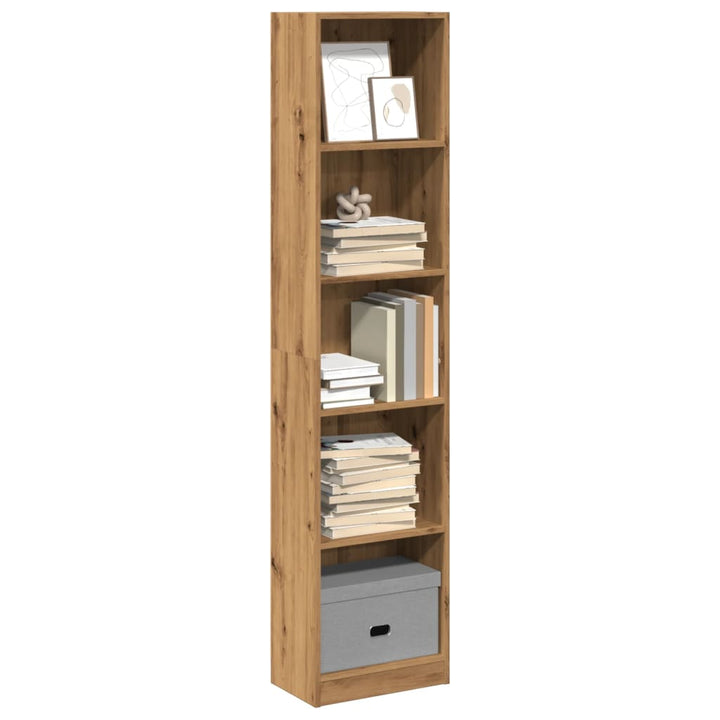 Bibliotecă, Alb Extralucios, 40X24X, Lemn Prelucrat