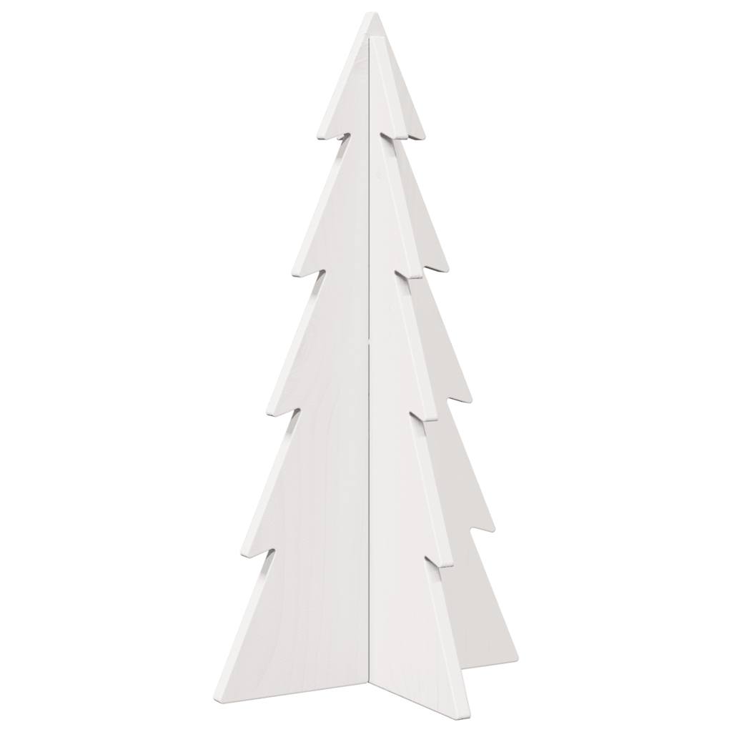 Brad De Crăciun Decorativ, , 59,5 Cm, Lemn De Pin Masiv