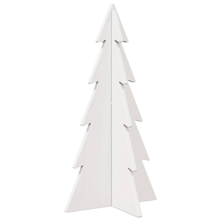 Brad De Crăciun Decorativ, , 59,5 Cm, Lemn De Pin Masiv