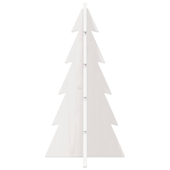 Brad De Crăciun Decorativ, , 59,5 Cm, Lemn De Pin Masiv