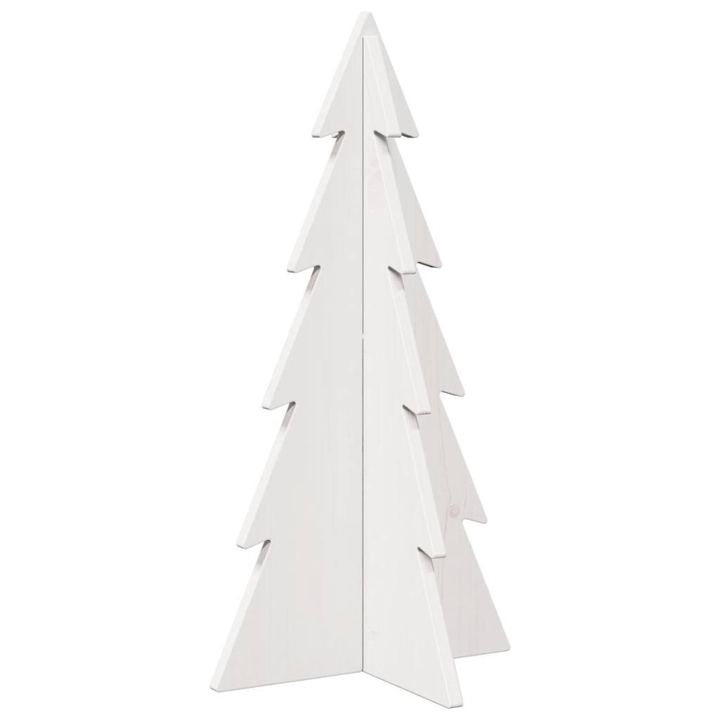 Brad De Crăciun Decorativ, , 59,5 Cm, Lemn De Pin Masiv