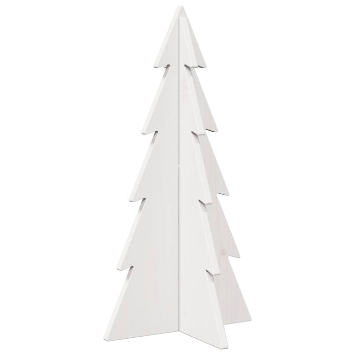 Brad De Crăciun Decorativ, , 59,5 Cm, Lemn De Pin Masiv