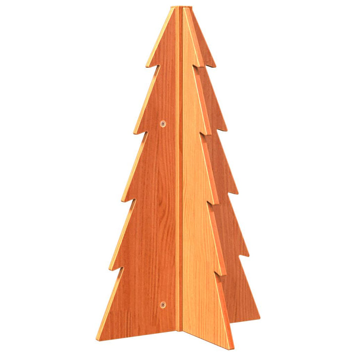 Brad De Crăciun Decorativ, , 69,5 Cm, Lemn Pin Masiv