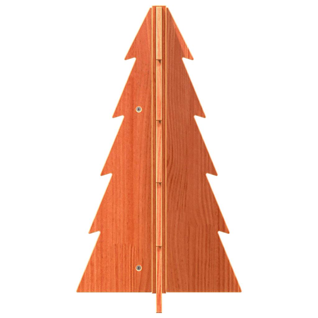 Brad De Crăciun Decorativ, , 69,5 Cm, Lemn Pin Masiv