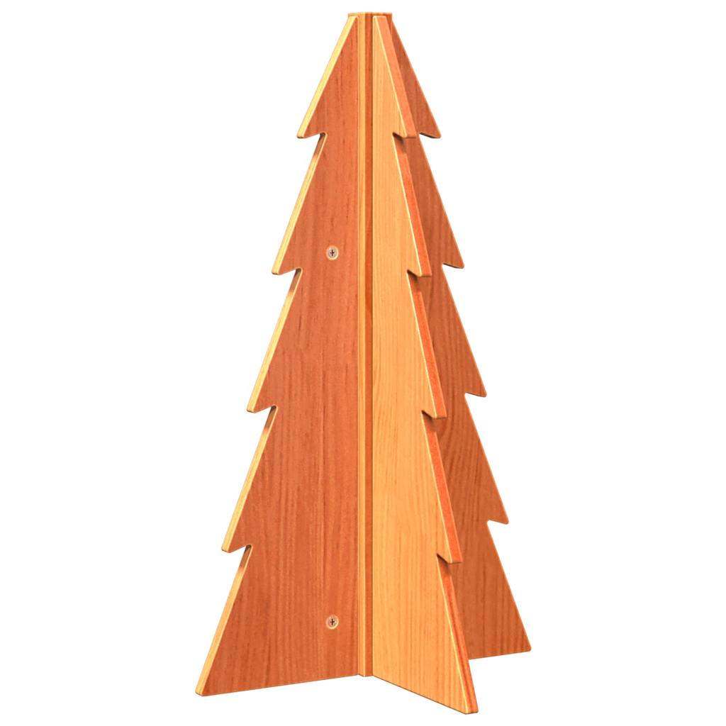 Brad De Crăciun Decorativ, , 69,5 Cm, Lemn Pin Masiv
