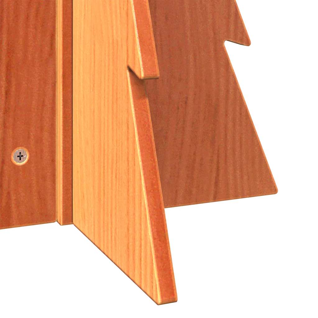 Brad De Crăciun Decorativ, , 69,5 Cm, Lemn Pin Masiv