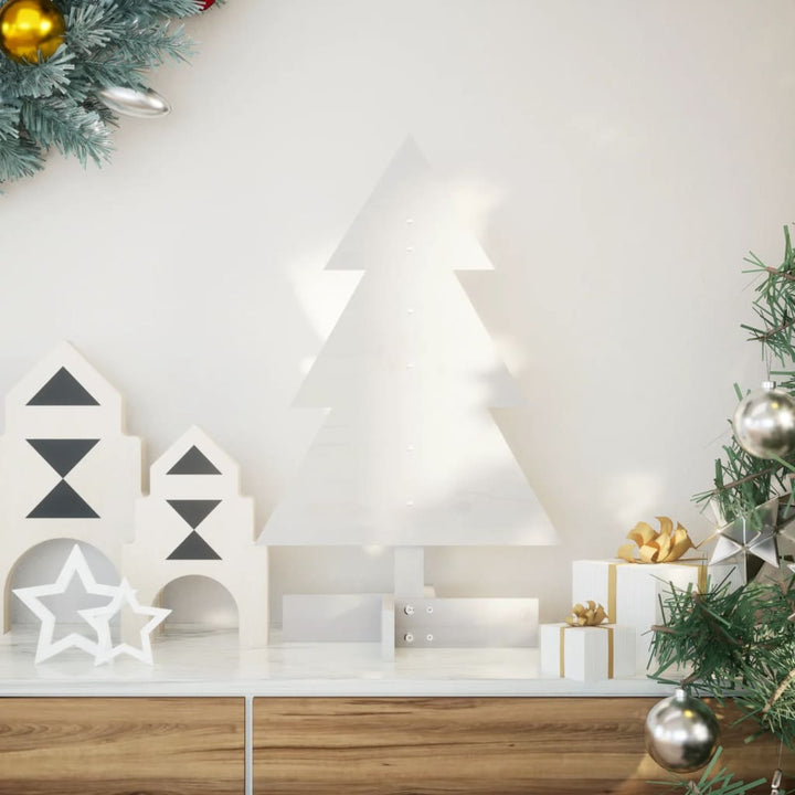 Brad De Crăciun Decorativ, , , Lemn De Pin Masiv