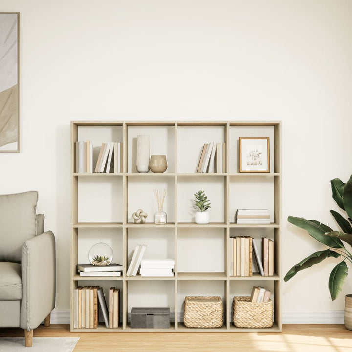 Bibliotecă, , 137,5X29X137,5 Cm, Lemn Prelucrat