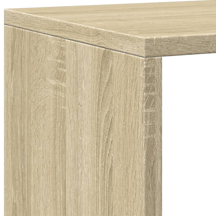 Bibliotecă, , 137,5X29X137,5 Cm, Lemn Prelucrat