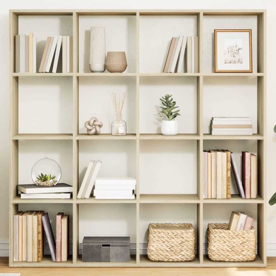 Bibliotecă, , 137,5X29X137,5 Cm, Lemn Prelucrat