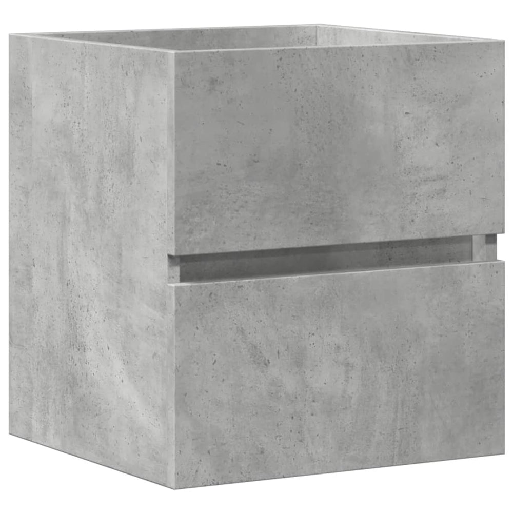 Dulap Pentru Chiuvetă, Gri Beton, 41X38,5X45 Cm, Pal