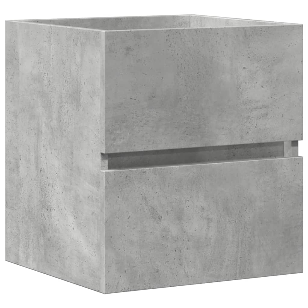Dulap Pentru Chiuvetă, Gri Beton, 41X38,5X45 Cm, Pal