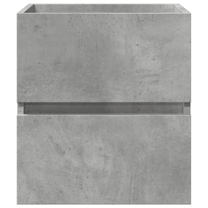 Dulap Pentru Chiuvetă, Gri Beton, 41X38,5X45 Cm, Pal