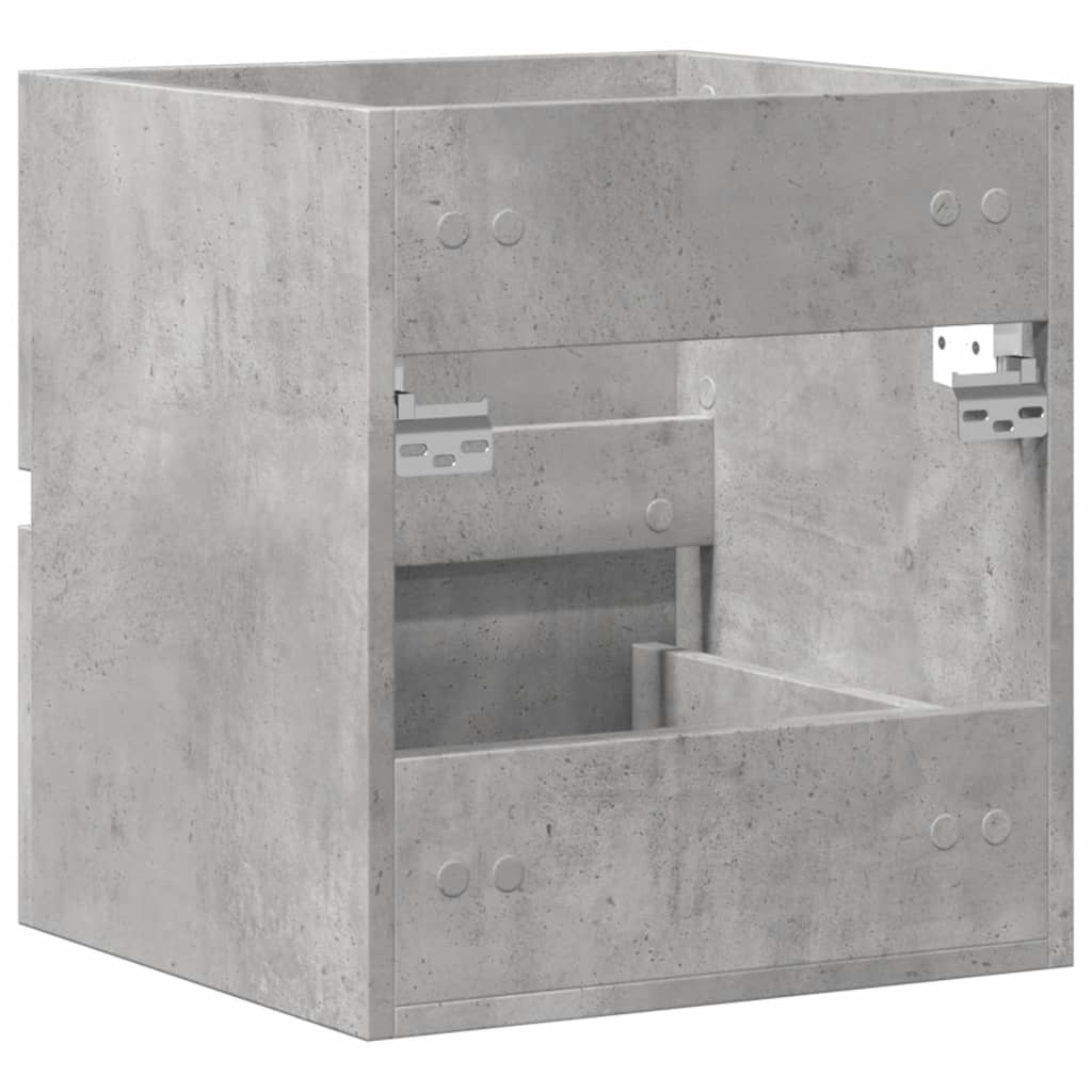 Dulap Pentru Chiuvetă, Gri Beton, 41X38,5X45 Cm, Pal