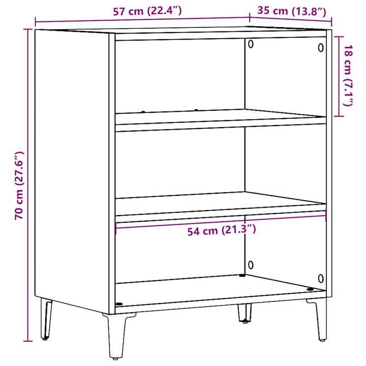 Dulap, , 57X35X75 Cm, Lemn Prelucrat