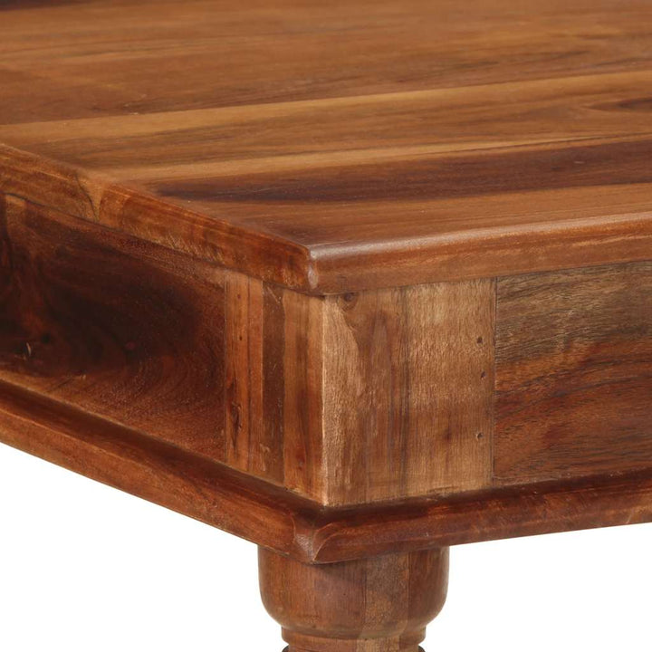 Masa De Bar 120X60X107 Cm Din Lemn Masiv De Salcam