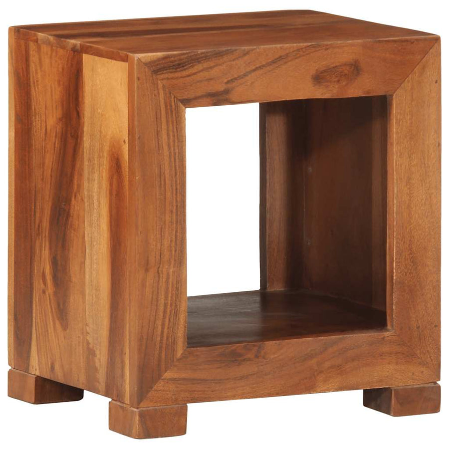 Masă Laterală 37X29X40 Cm Din Lemn Masiv De Salcâm