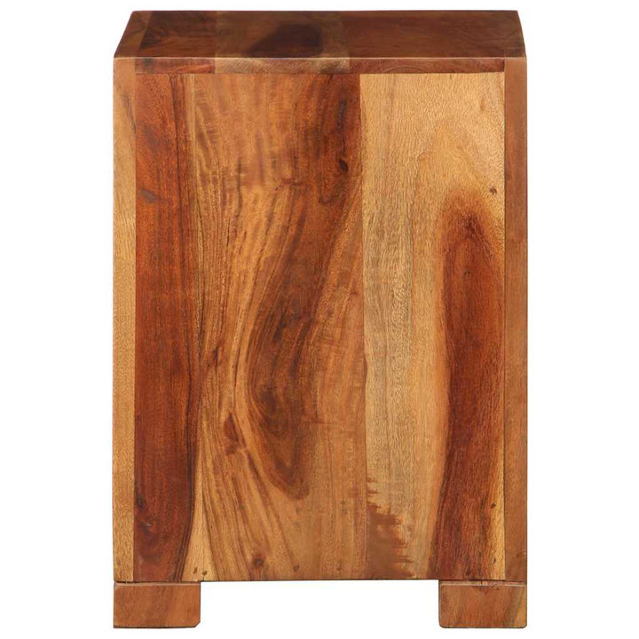 Masă Laterală 37X29X40 Cm Din Lemn Masiv De Salcâm