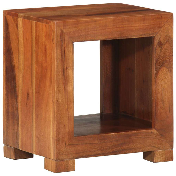 Masă Laterală 37X29X40 Cm Din Lemn Masiv De Salcâm