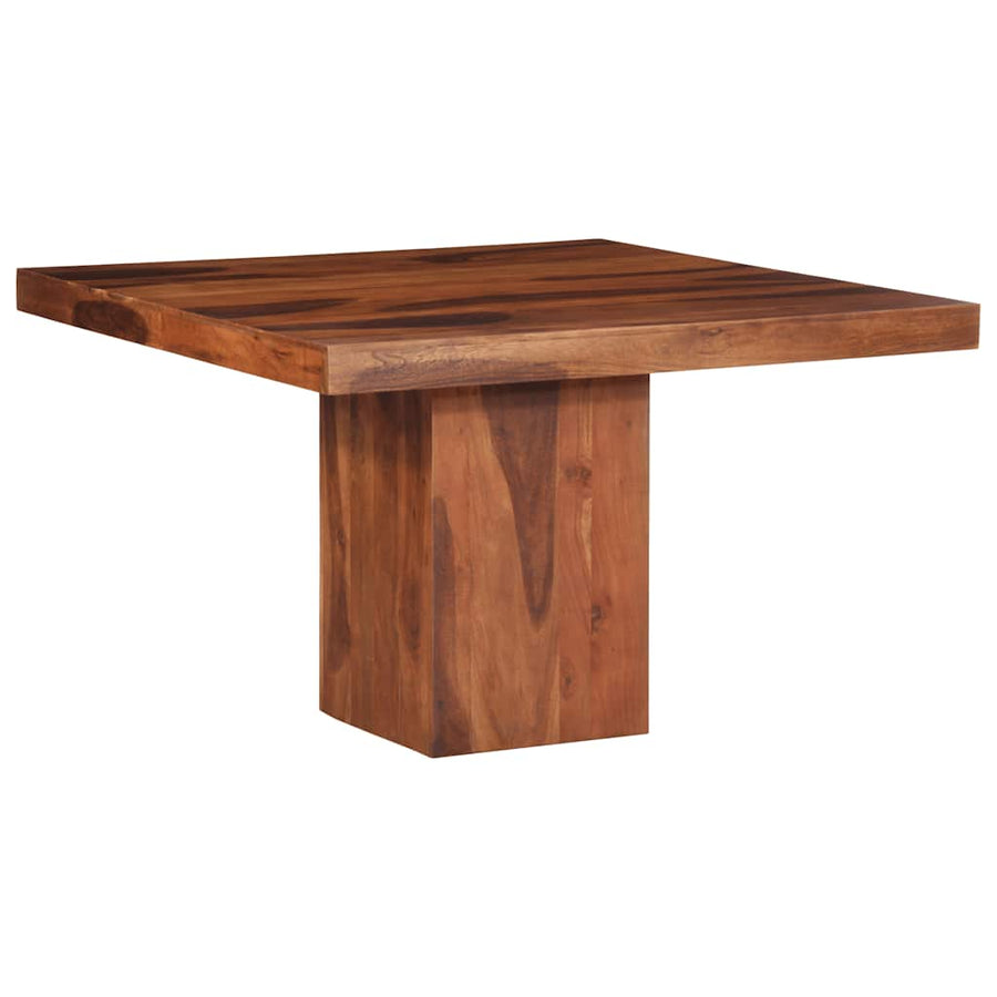 Masă De Sufragerie 120X120X77 Cm Din Lemn Masiv De Salcâm